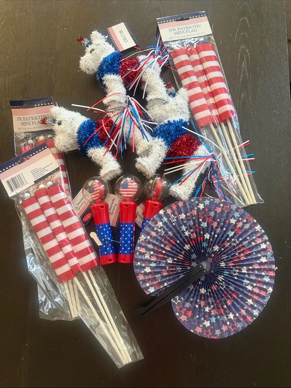Bags & Tags Boutique ~ Patriotic Red White Blue Party Supplies Assortment
